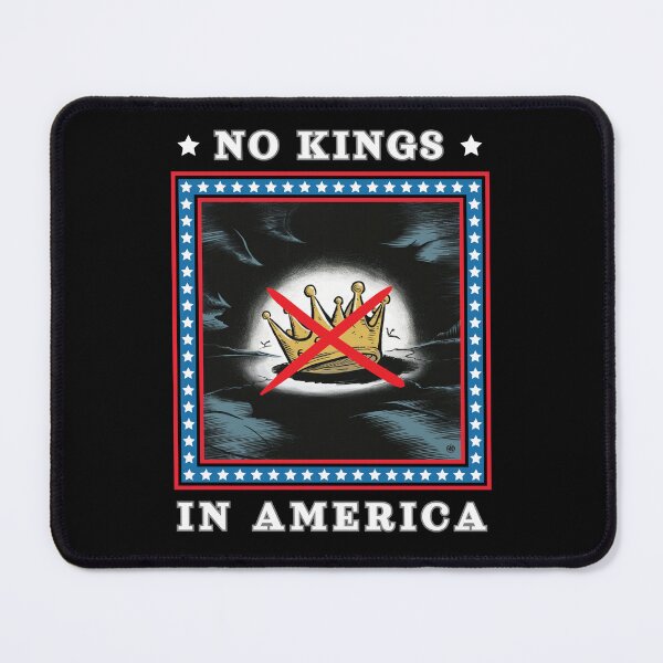 Item preview, No Kings In America designed and sold by Maggie Mustard.