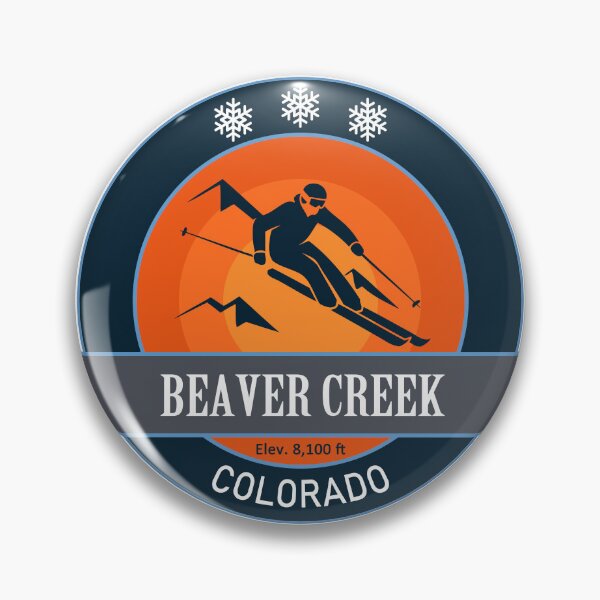 Artikelvorschau, Skiabzeichen von Beaver Creek, Colorado entworfen und verkauft von Wanderful-roads.