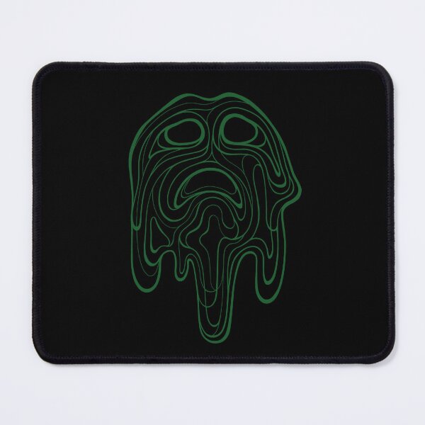 Item preview, Line Art Face Despair (green) designed and sold by Alesa-Aleks.