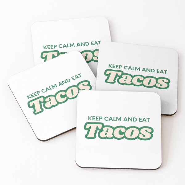 Item preview, Keep Calm and Eat Tacos - Taco Quote Typography designed and sold by Tom-Johnson.