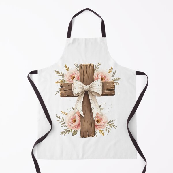Item preview, Vintage Rustic Floral Cross designed and sold by CraftsEtc.