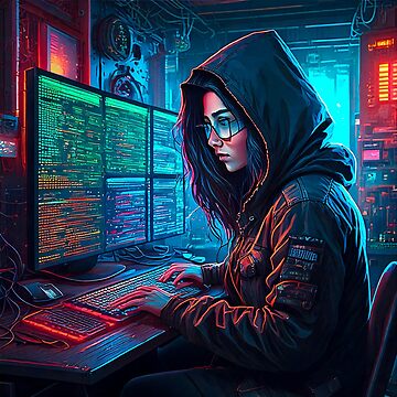 Vorschaubild zum Design Cyberpunk Hacker von AleTot