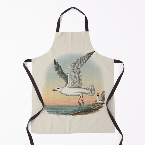 Item preview, Laughing Gull - Leucophaeus Atricilla Vintage Engraving designed and sold by GRABAPSHOP.