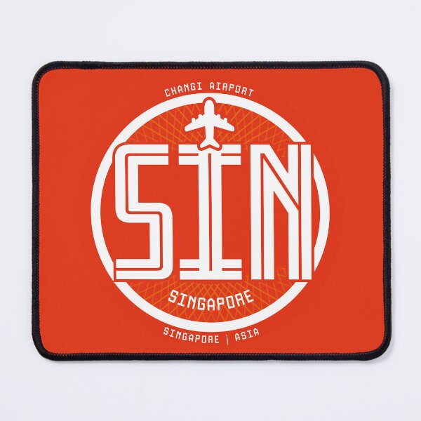 Item preview, Airport Badge Sticker SIN Singapore designed and sold by avionuts.