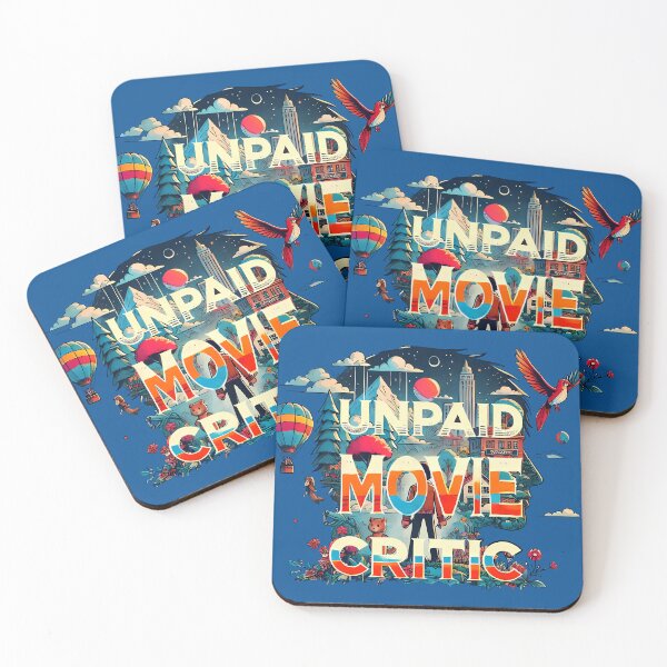 Item preview, Unpaid Movie Critic, typography designed and sold by maxmaj.