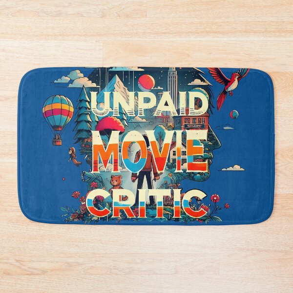 Item preview, Unpaid Movie Critic, typography designed and sold by maxmaj.