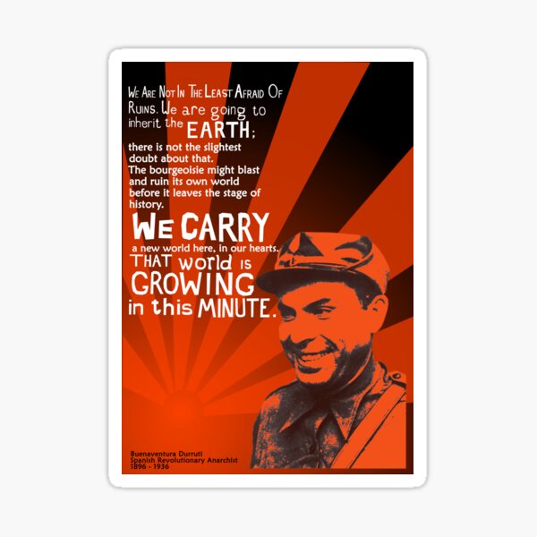 Item preview, Durruti - A New World in Our Hearts designed and sold by TerryLatic.