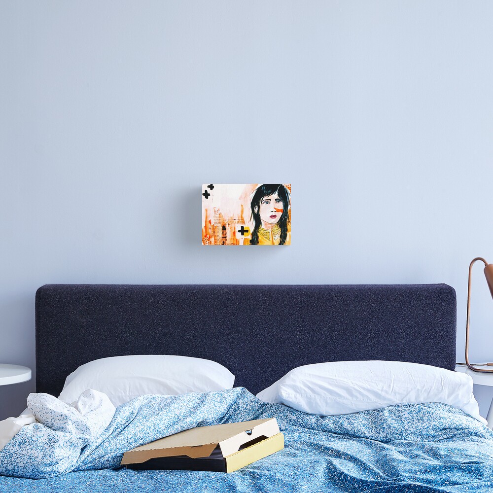 Aperçu de l'œuvre Impression sur toile créée et vendue par artdumixedmedia.