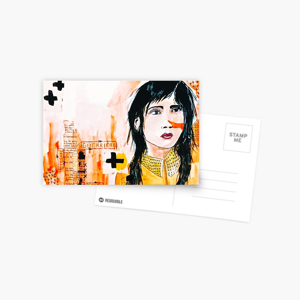 Aperçu de l'œuvre Carte postale créée et vendue par artdumixedmedia.