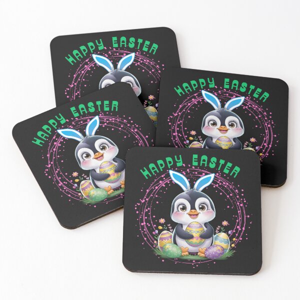 Item preview, Happy Easter Penguin Easter Eggs designed and sold by Maggie Mustard.