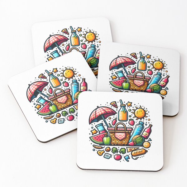 Item preview, "Vibrant Picnic Bliss | Summer Aesthetic Art" designed and sold by Istyak7.