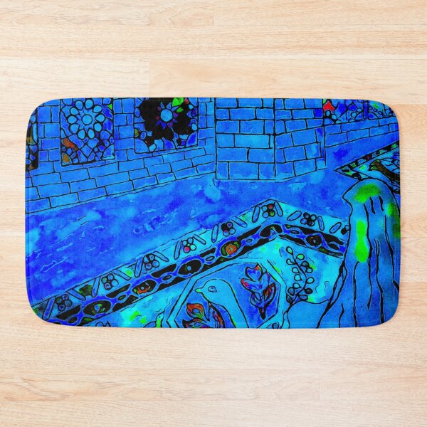 Item preview, Fluorescent Night Prayer designed and sold by asanaworld.