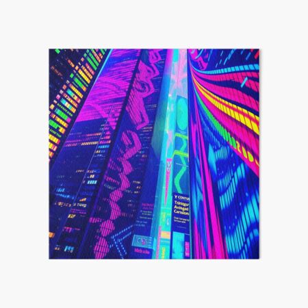 Artikel-Vorschau von Cybernetic City: Texturiertes Neon im urbanen Abgrund, designt und verkauft von GeDesPI Arts.