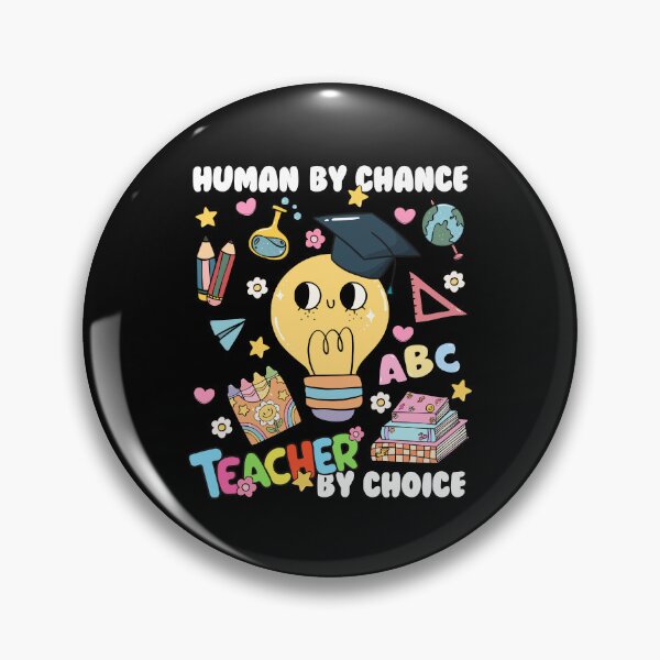 Item preview, Cute Human By Chance Teacher By Choices School Student Vibes designed and sold by CrafterCave.