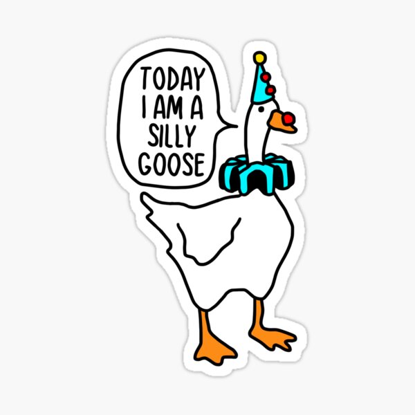 Artikel-Vorschau von Heute bin ich eine dumme Gans, designt und verkauft von Chanaika4.