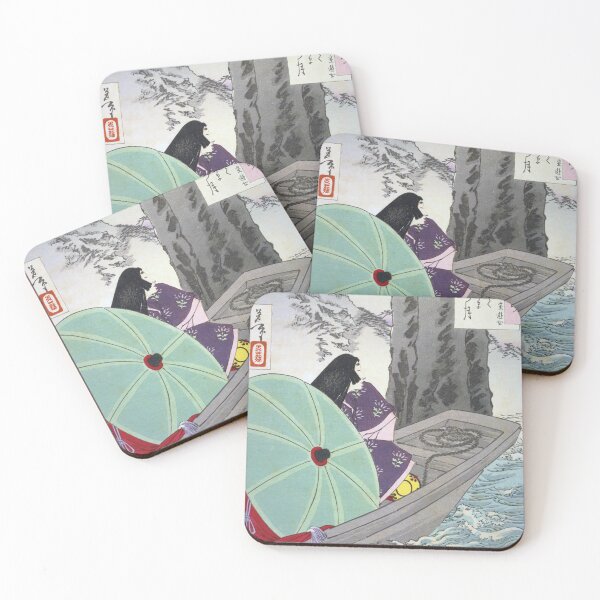 Item preview, Itsukushima Moon - Tsukioka Yoshitoshi’s One Hundred Aspects of the Moon designed and sold by store-wasabi.