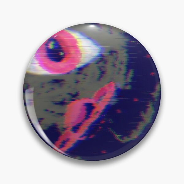 Artikelvorschau, da draußen ist etwas - Glitch, kosmisches Horror-Doodle entworfen und verkauft von bugbeast.