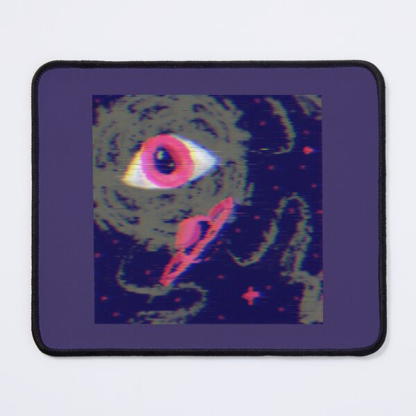Item preview, there's something out there - Glitch cosmic horror doodle designed and sold by bugbeast.