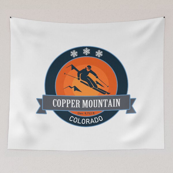 Item preview, Copper Mountain Colorado Skiing Badge designed and sold by Wanderful-roads.