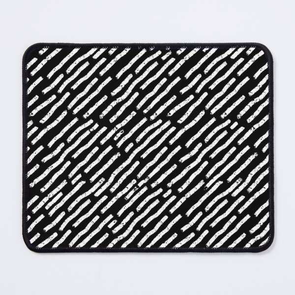 Item preview, Hand-Drawn Wavy Line Pattern – Black and White Abstract Design designed and sold by sararoom.