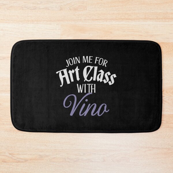Item preview, Join me for art class with vino designed and sold by jazzydevil.