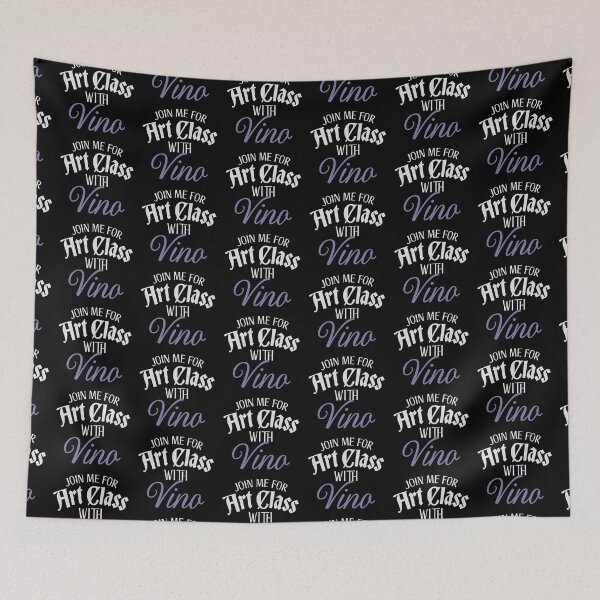 Item preview, Join me for art class with vino designed and sold by jazzydevil.