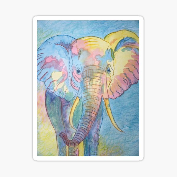Item preview, elephant designed and sold by LydiaxxArt.