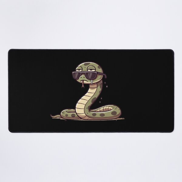 Item preview, A snake tired of life in glasses. designed and sold by jukill.