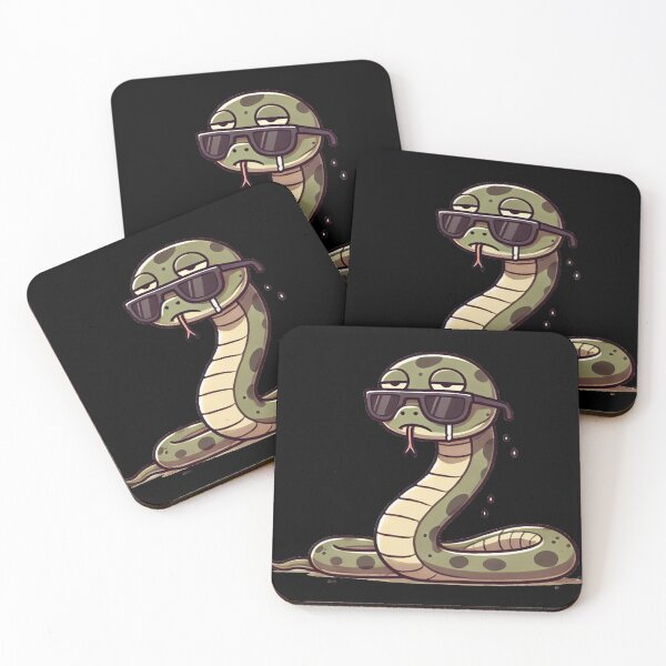 Item preview, A snake tired of life in glasses. designed and sold by jukill.