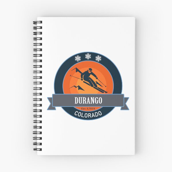 Item preview, Durango Colorado Skiing Badge designed and sold by Wanderful-roads.