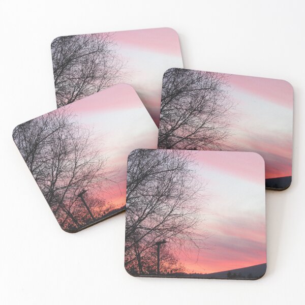 Item preview, Spring Sunset Over Ugborough Beacon, Devon UK designed and sold by lezvee.