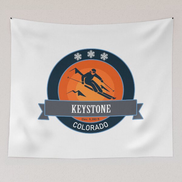 Item preview, Keystone Colorado Skiing Badge designed and sold by Wanderful-roads.