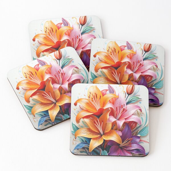 Item preview, Lilies designed and sold by Chloe Marsden.