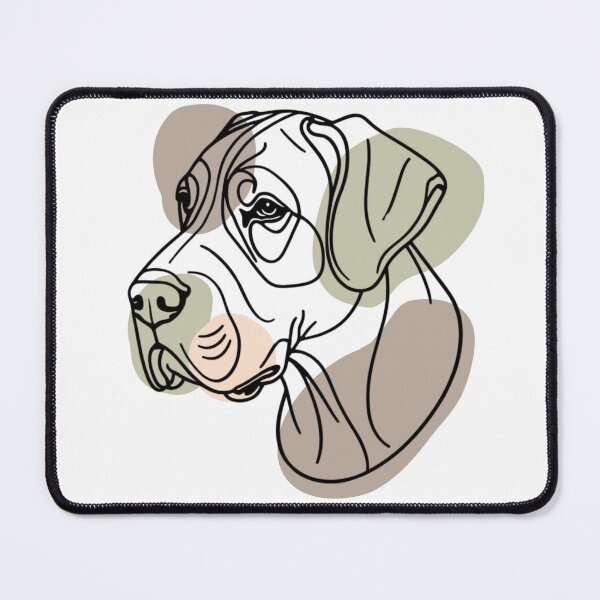 Item preview, Great Dane One Line Abstract Single Line designed and sold by hemp3x.
