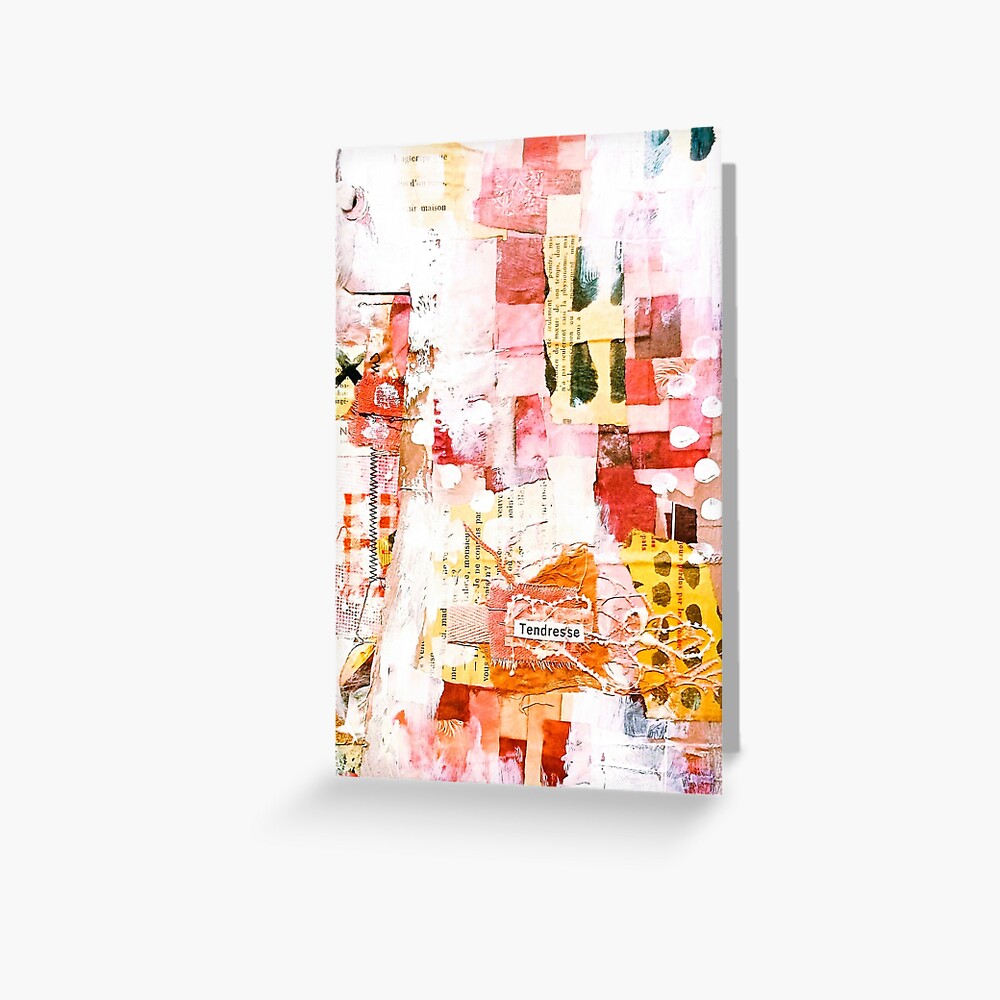 Aperçu de l'œuvre Carte de vœux créée et vendue par artdumixedmedia.