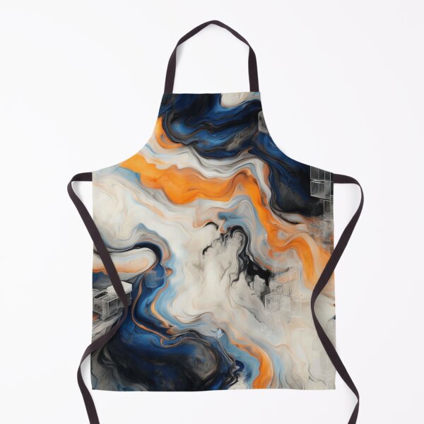 Item preview, color swirls with precise geometric figures designed and sold by Sigtrix.