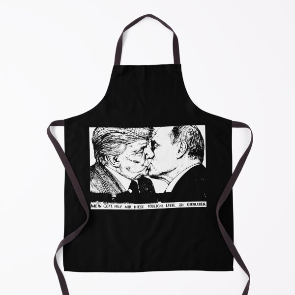 Item preview, Fraternal Kiss Trump and Putin designed and sold by ValentinaHramov.