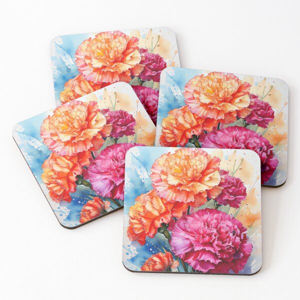 Item preview, Carnations designed and sold by Chloe Marsden.