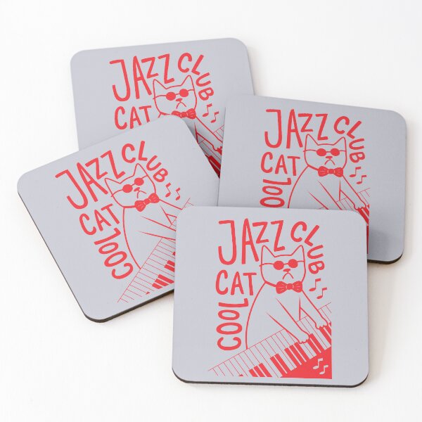 Item preview, Cool Cat Jazz Club designed and sold by pineconebutter.