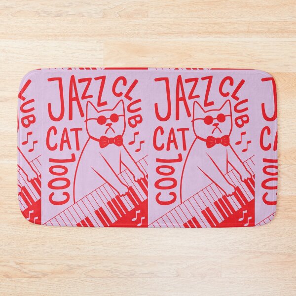 Item preview, Cool Cat Jazz Club designed and sold by pineconebutter.