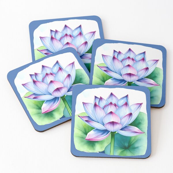 Item preview, Blue Lotus Wall Decor designed and sold by Shirtastically.