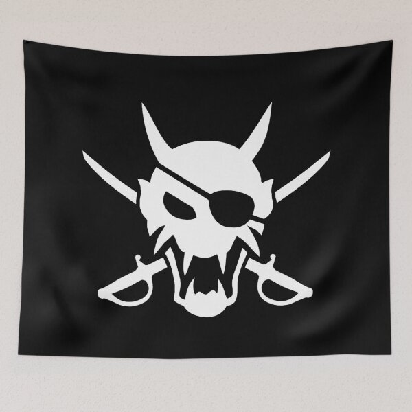 Item preview, Flag of the Goro Pirates - sailing on the Goromaru! designed and sold by geetarv.