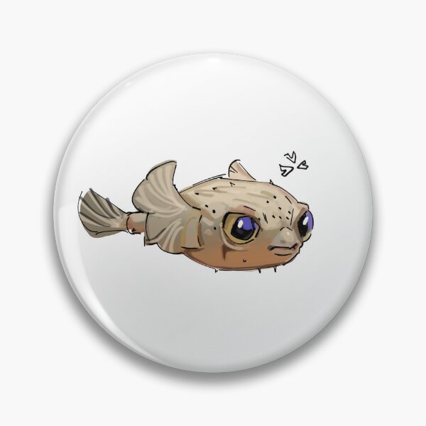 Item preview, puffer fish designed and sold by la-minx.