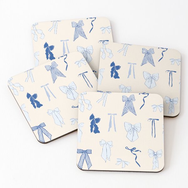 Item preview, Blue bows, ribbons seamless pattern background. designed and sold by MatyKotiv.