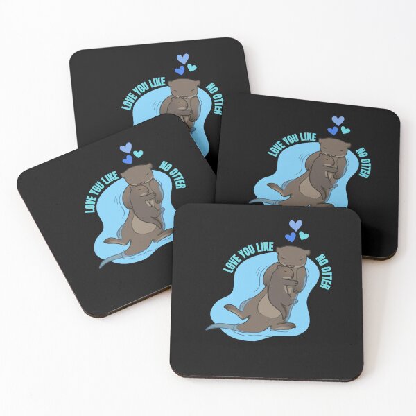 Item preview, Love You Like No Otter Sweet T-Shirt Lovely Gift designed and sold by EvocatiVerse.