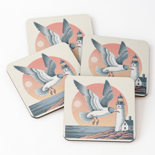 Item preview, Laughing Gull - Leucophaeus Atricilla Vintage Engraving designed and sold by GRABAPSHOP.