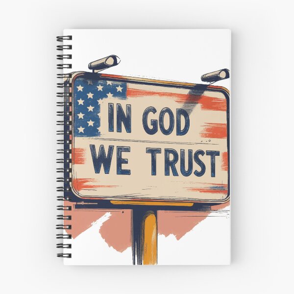 Item preview, Vintage Americana Billboard – In God We Trust designed and sold by Moss and Moon Studio.