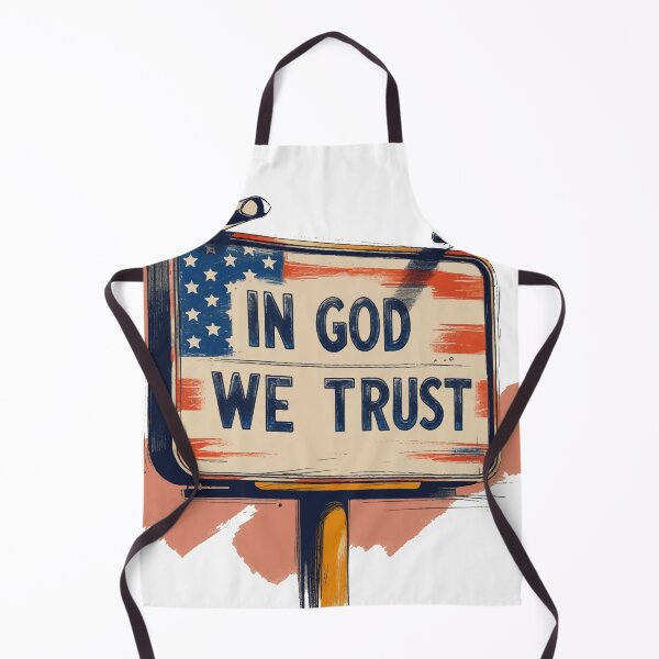 Item preview, Vintage Americana Billboard – In God We Trust designed and sold by Moss and Moon Studio.