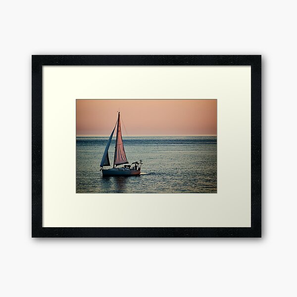 Item preview, Sailboat, sunset designed and sold by AlexRossini.