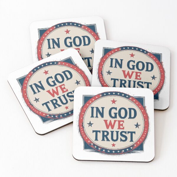 Item preview, Classic American Patriotic Seal – In God We Trust designed and sold by Moss and Moon Studio.